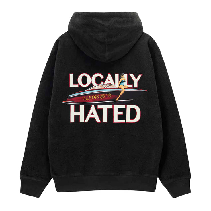 Poleron Nude Locally Hated Black - L