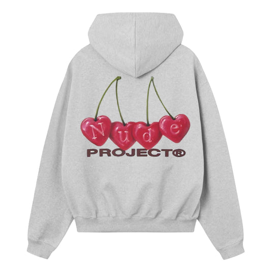 Poleron Nude Cherry Ice Grey - L