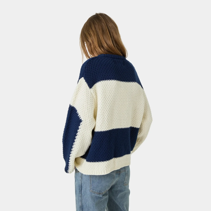 Sweater Eme Studios Layr Navy Knit