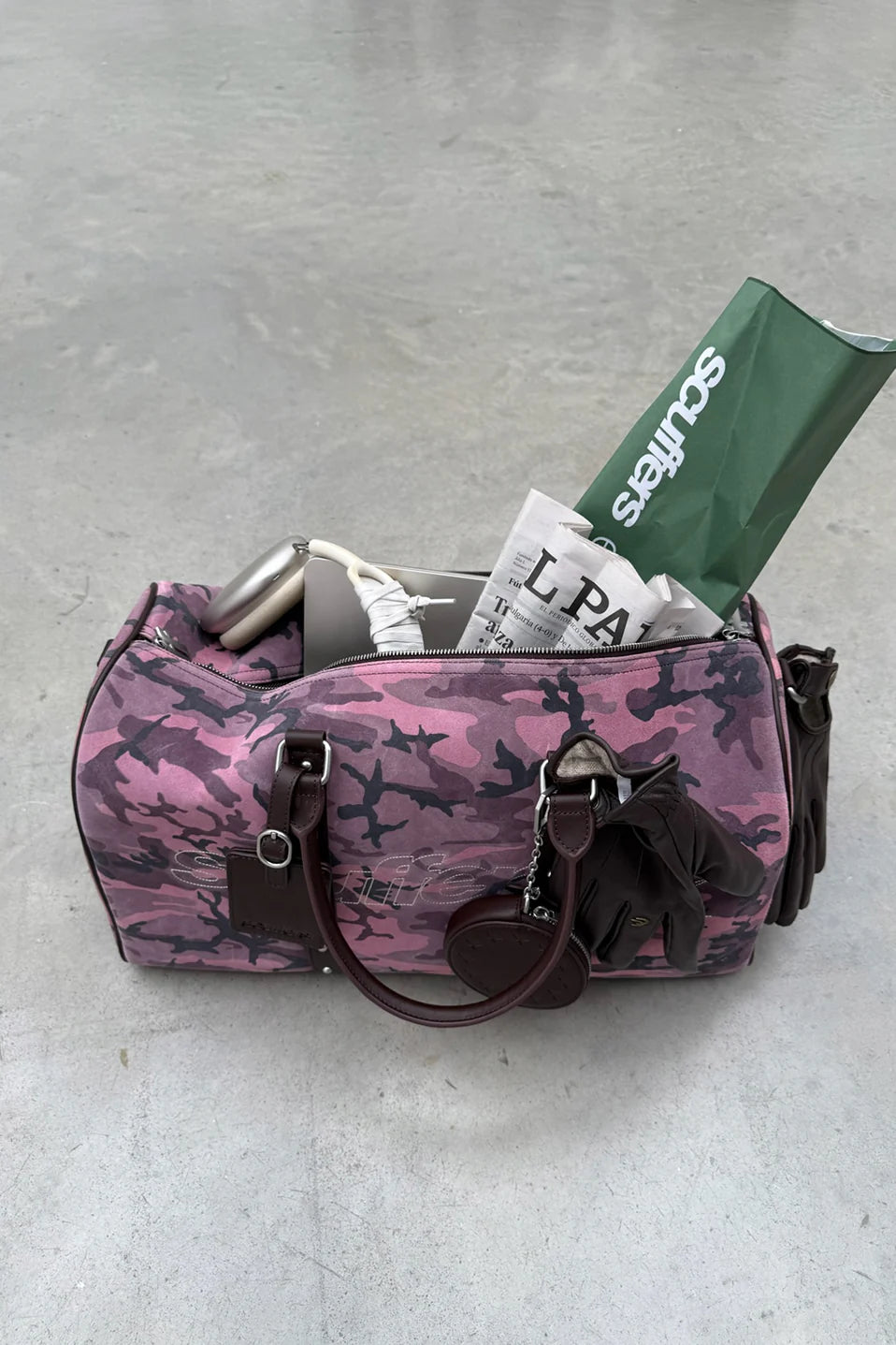 Bolso Scuffers Camo Wine Duffle