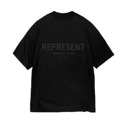 Polera Represent Owners Club Black Matte