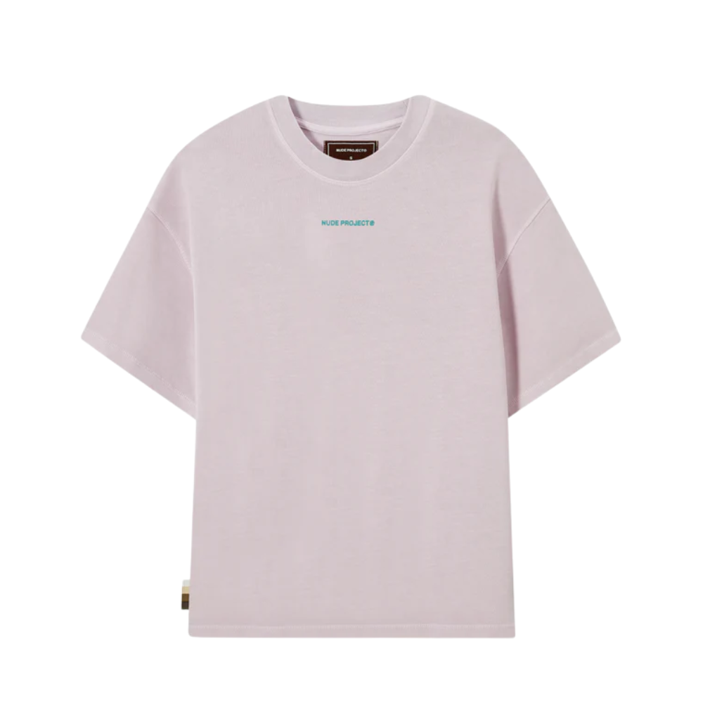 Polera Nude CULT Garment Dye Lilac