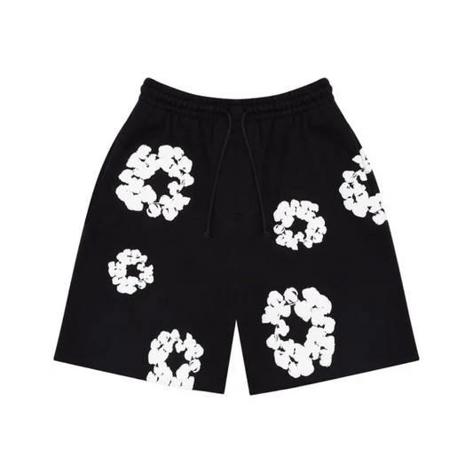 Shorts Denim Tears The Cotton Wreath Black