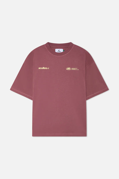 Polera Scuffers Sign Burgundy