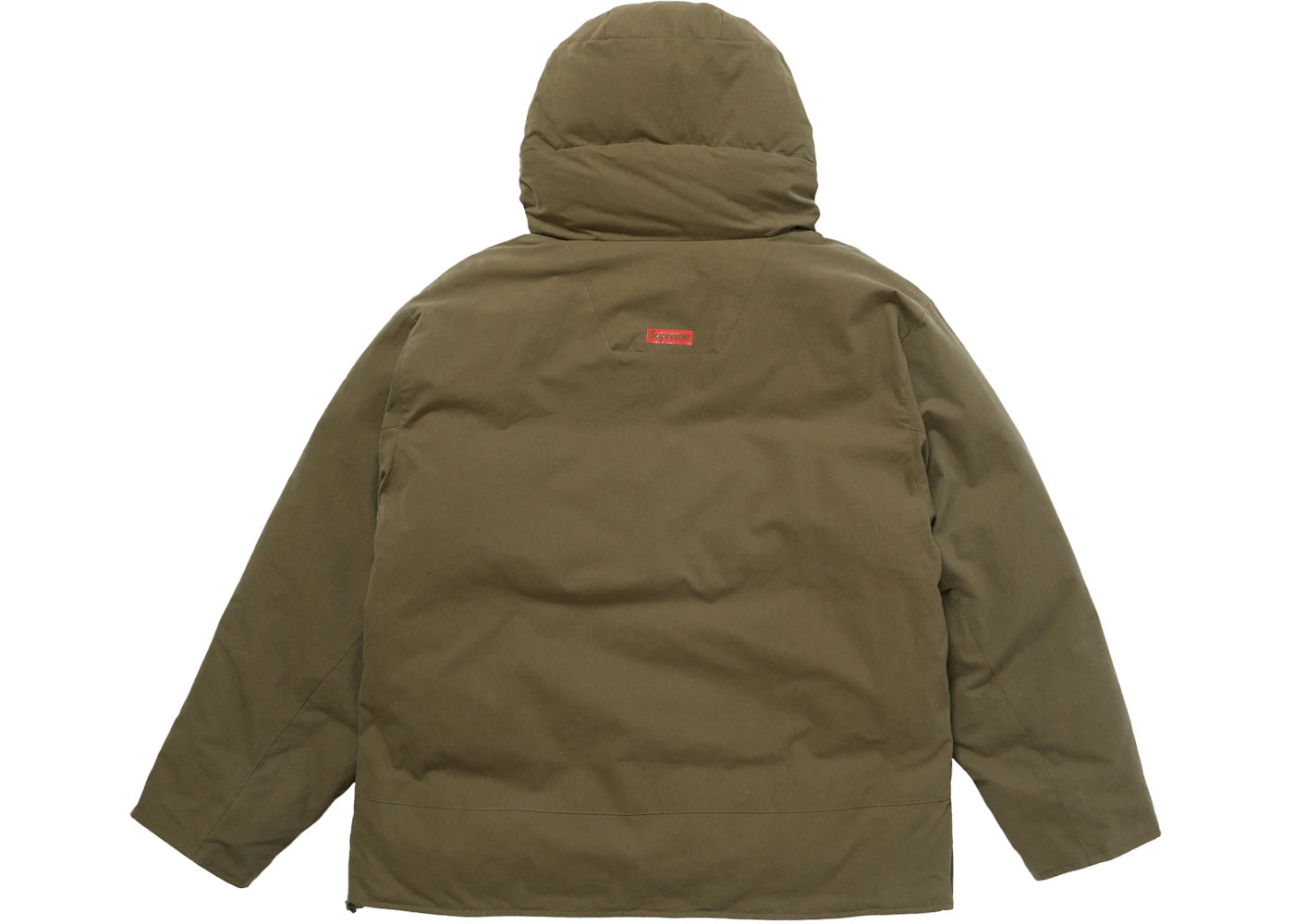 Chaqueta Supreme Hooded Dwon Pullover Olive - L