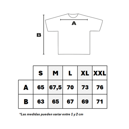 Polera Eme Studios DNA Off Sand Oversized