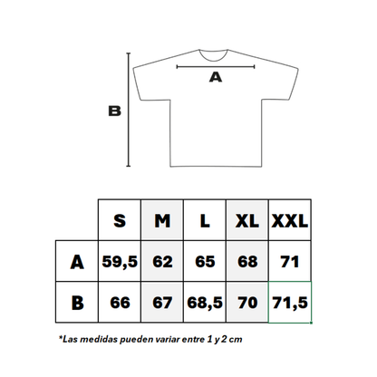 Polera Represent Owners Club Faded Black