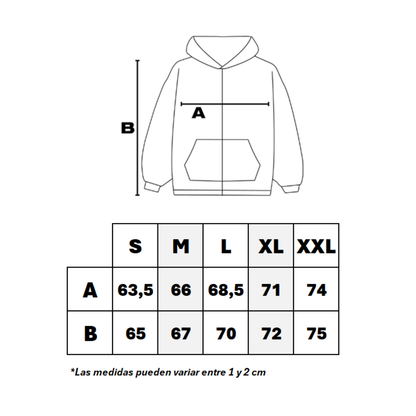 Poleron Corteiz x Denim Tears Zip Hoodie Grey FW25