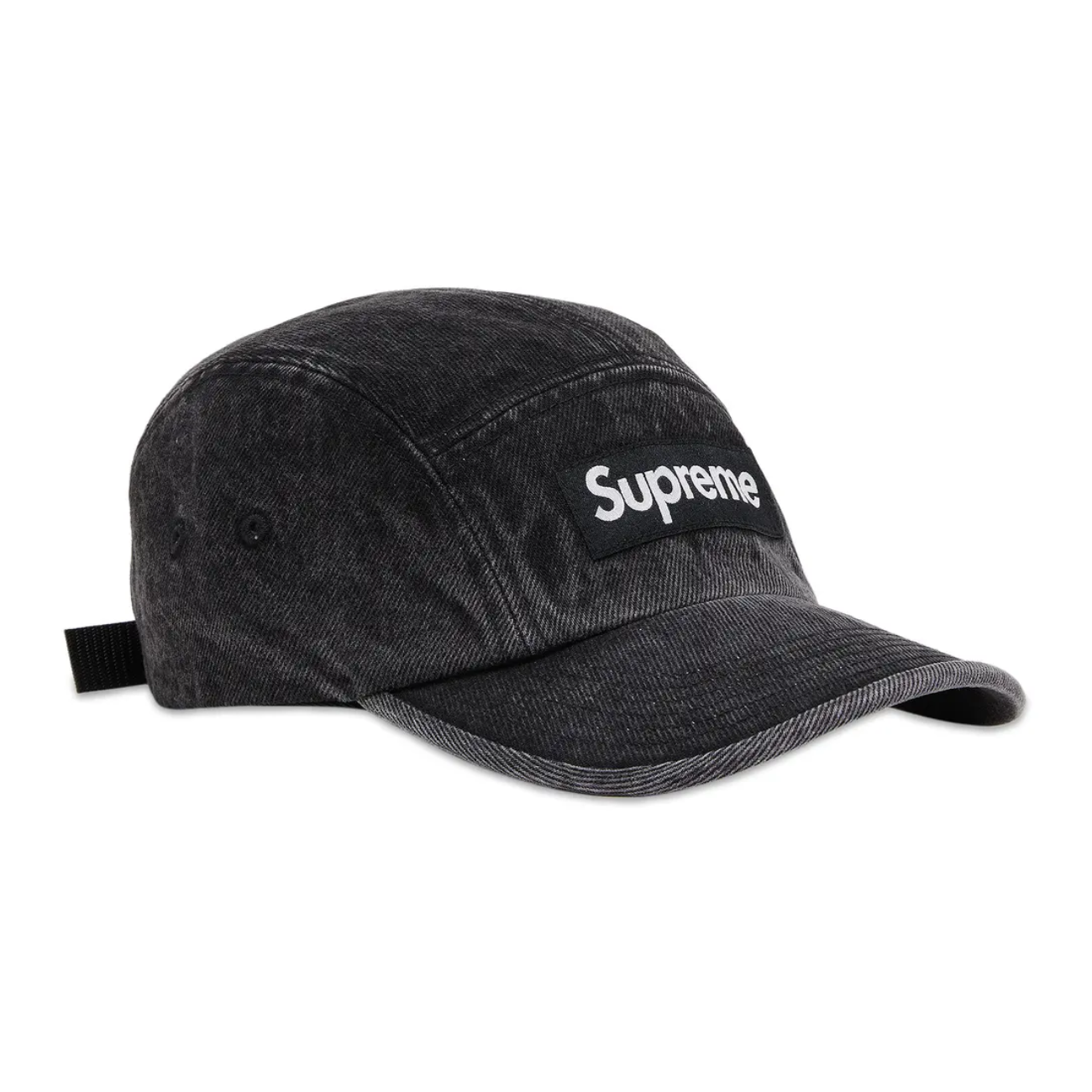 Gorro Supreme Denim Camp Cap Black