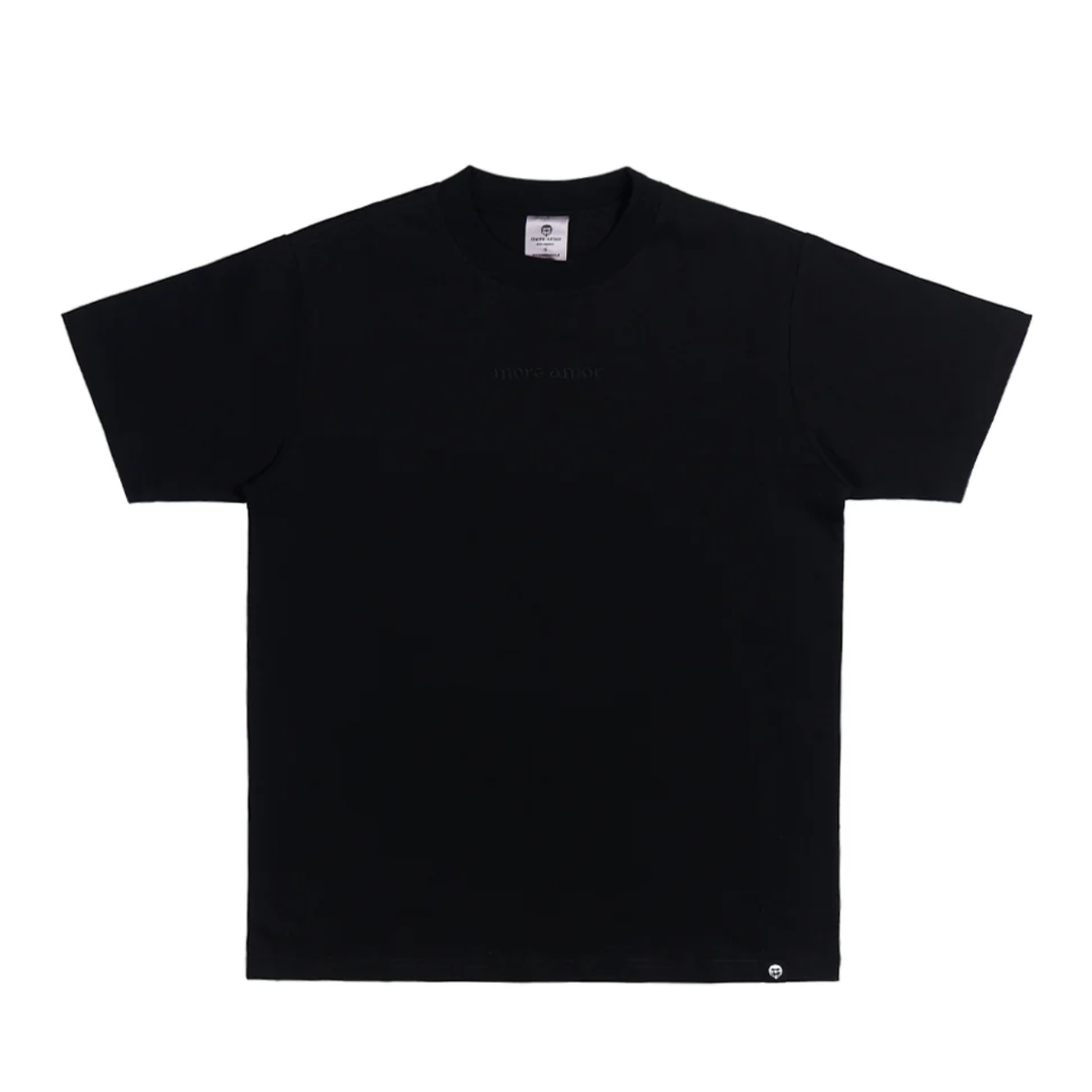 Polera More Amor Heavyweight Black