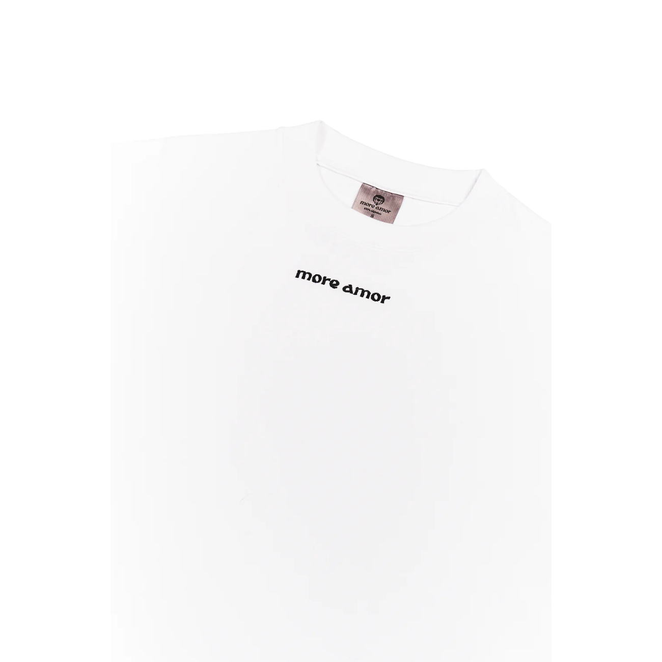 Polera More Amor Boxy Fit White