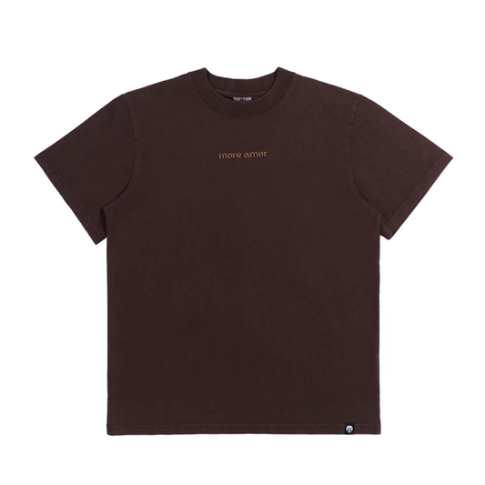 Polera More Amor Heavyweight Brown