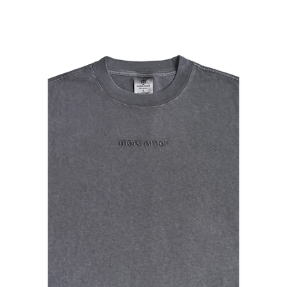Polera More Amor Heavyweight Grey