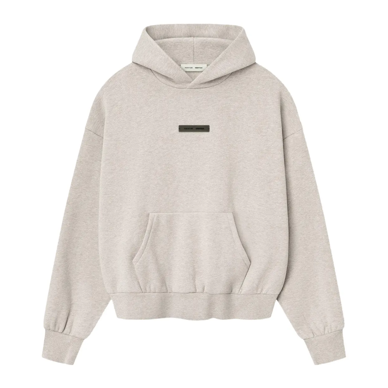 Poleron Essentials Classic Fit Fleece Heather Stone SS25
