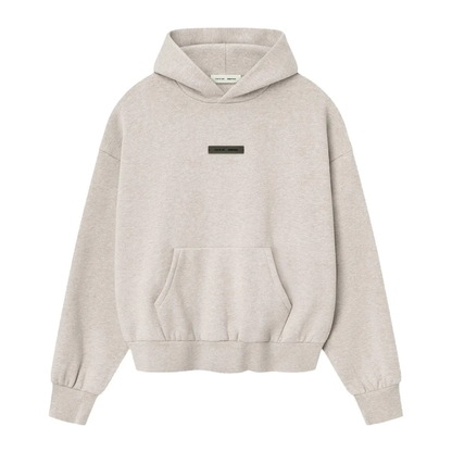 Poleron Essentials Classic Fit Fleece Heather Stone SS25