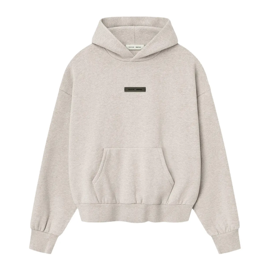Poleron Essentials Classic Fit Fleece Heather Stone SS25