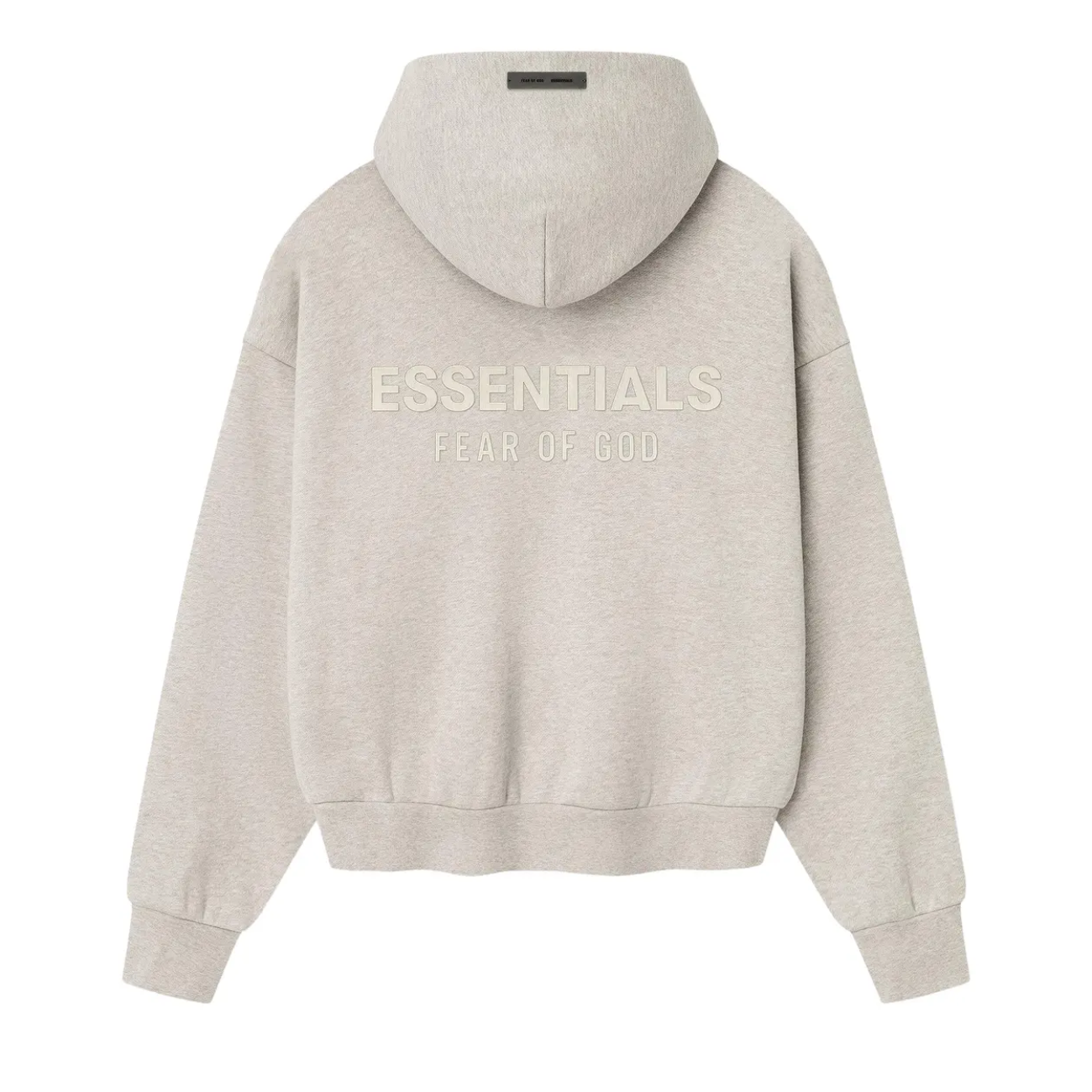 Poleron Essentials Classic Fit Fleece Heather Stone SS25