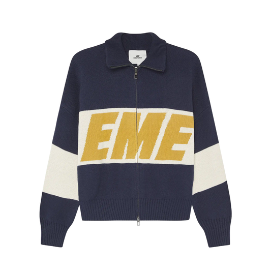 Sweater Eme Studios Thrill Mustard Zipper