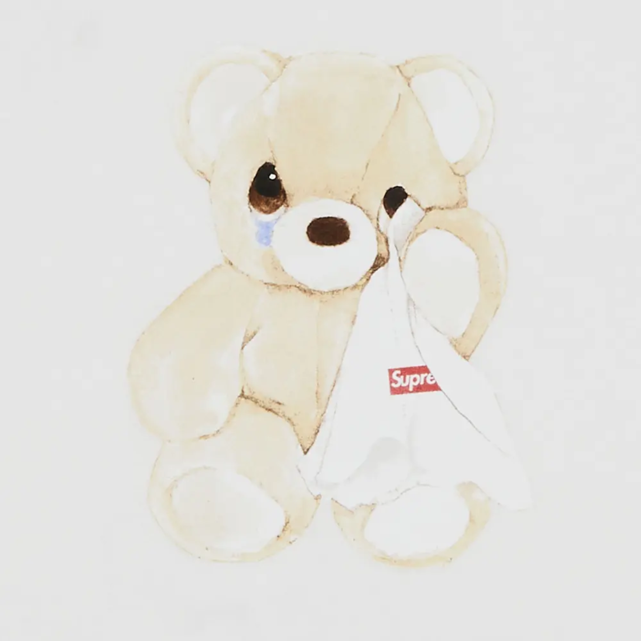 Polera Supreme Bear White - L