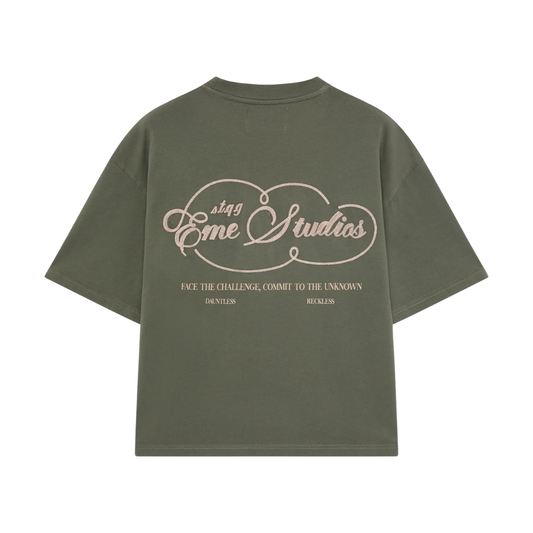 Polera Eme Studios Courageous Beetle Oversized