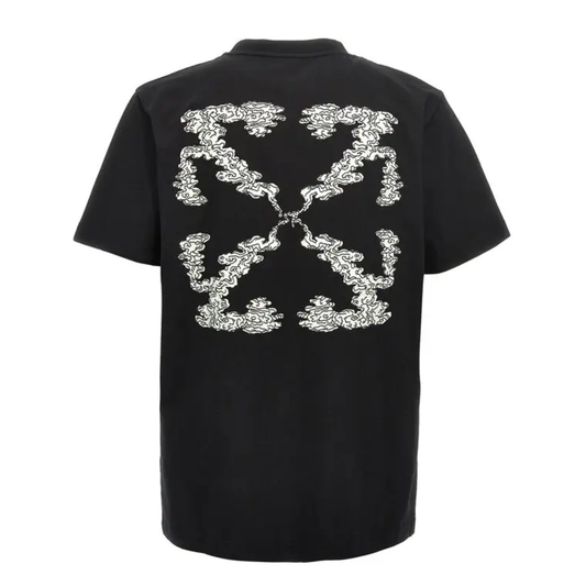 Polera Off-White Cloud Arrow Slim Fit Black