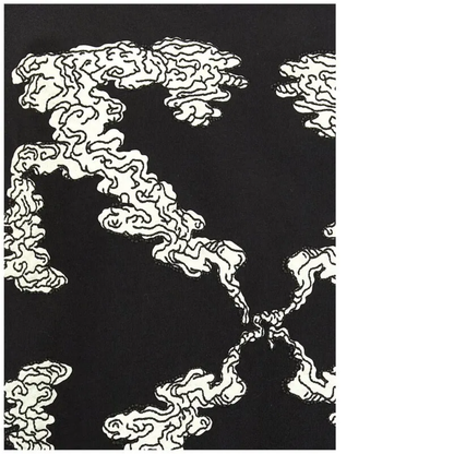 Polera Off-White Cloud Arrow Slim Fit Black