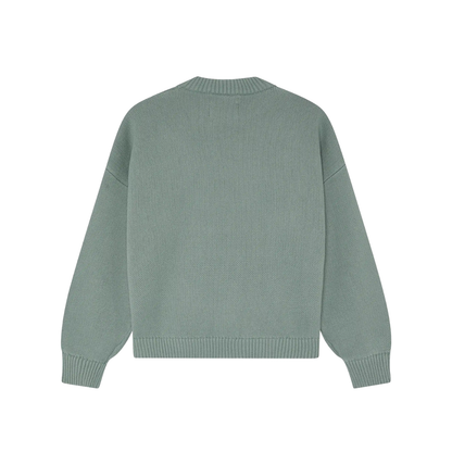Sweater Eme Studios Master Aqua Green Knit