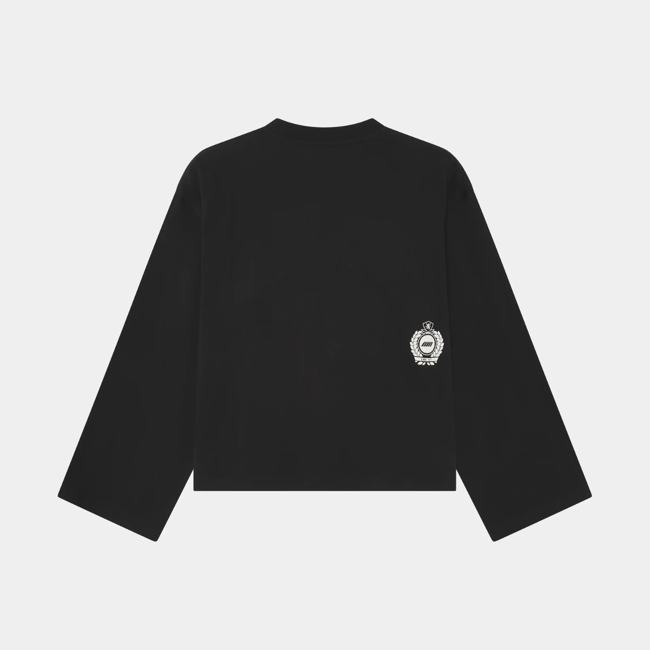 Polera Eme Studios Bound Black Long Sleeve Black