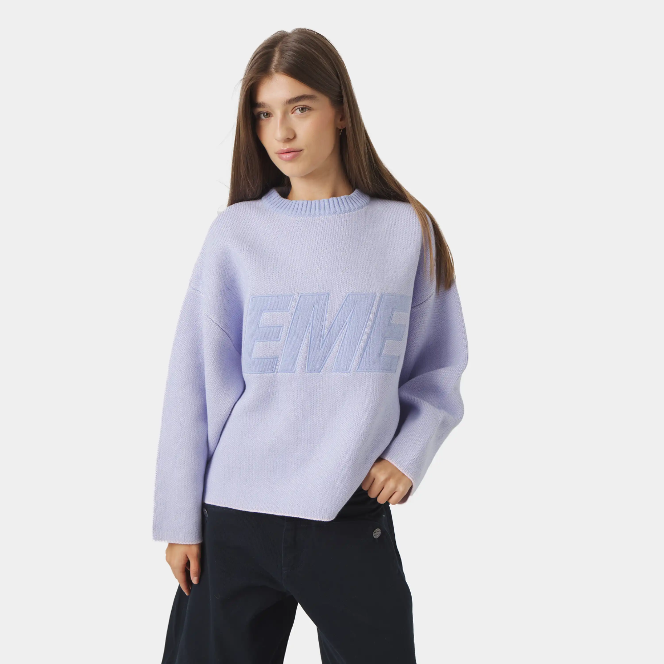 Sweater Eme Studios Flux Lilac Knit
