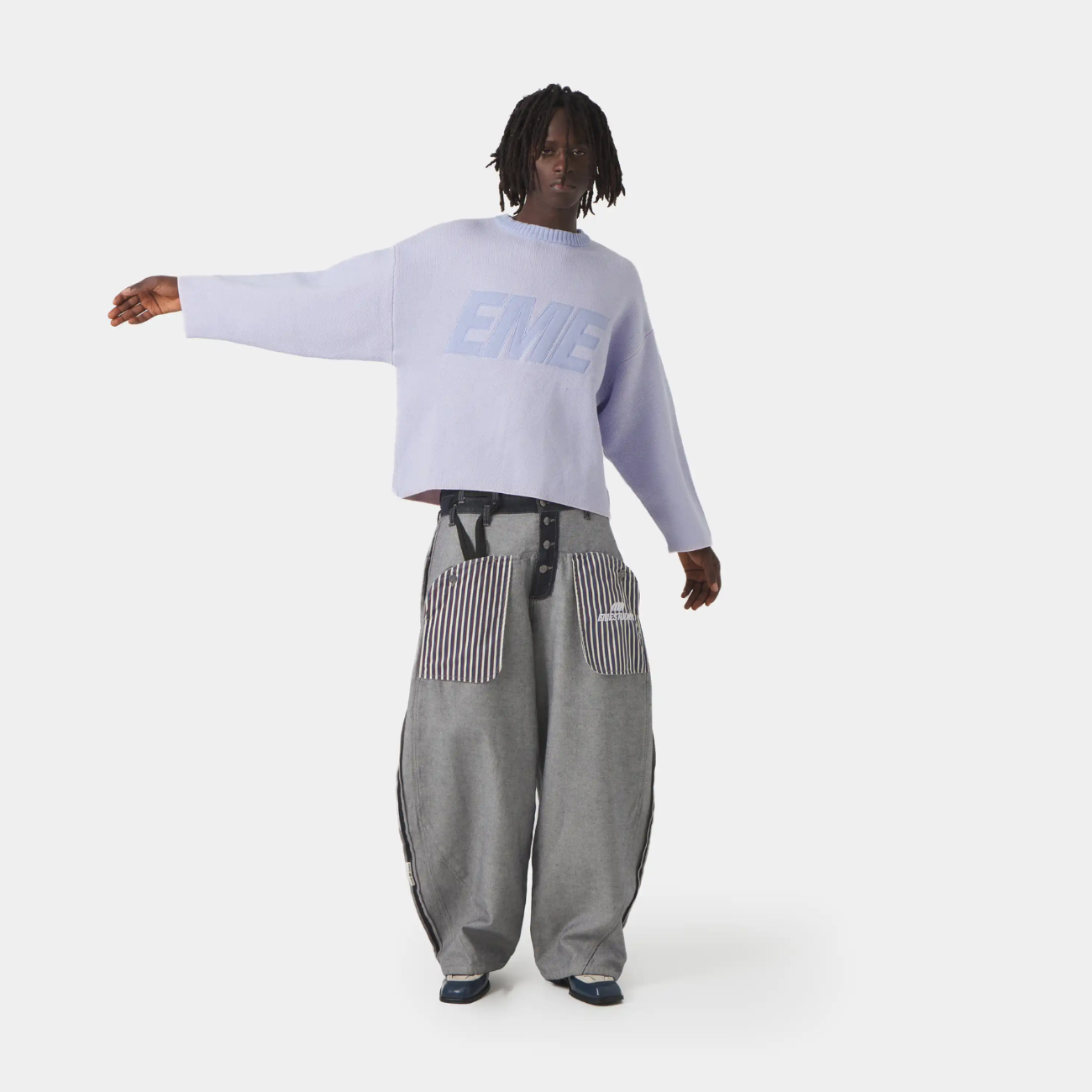 Sweater Eme Studios Flux Lilac Knit