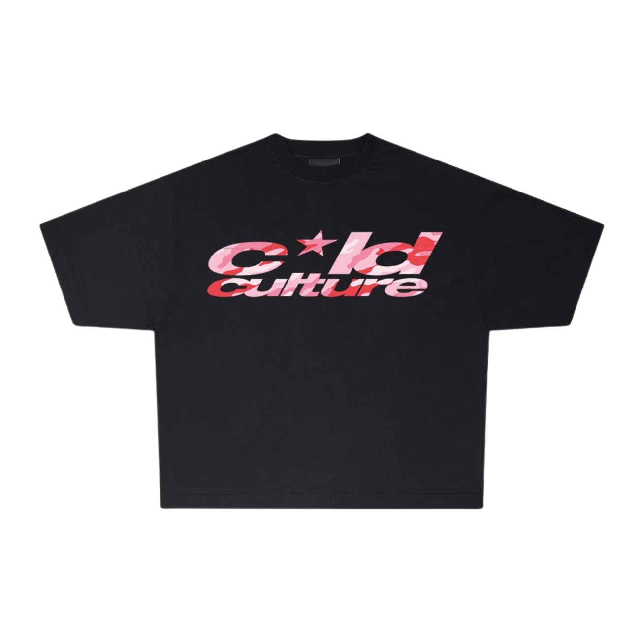 Polera Cold Culture Wild Camo Black