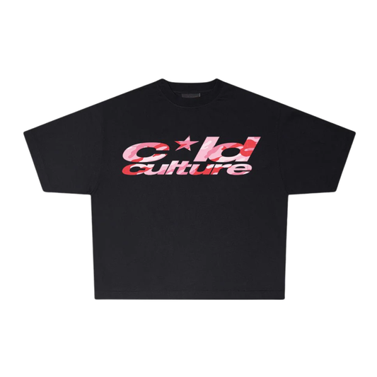Polera Cold Culture Wild Camo Black