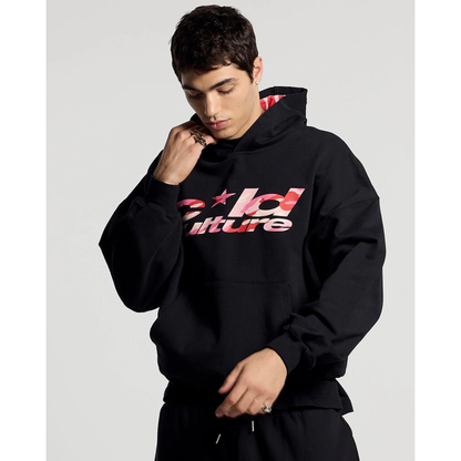 Poleron Cold Culture Wild Camo Black