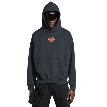 Poleron Balenciaga Taped Back Medium Fit Washed Black