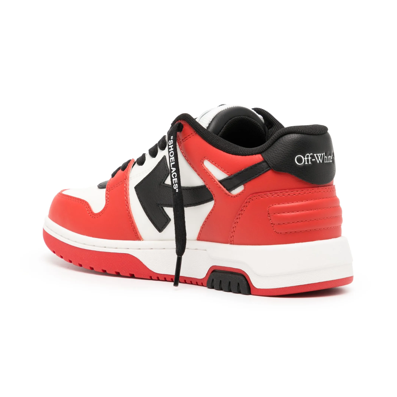 Off-White Out Of Office Leather Red/Black