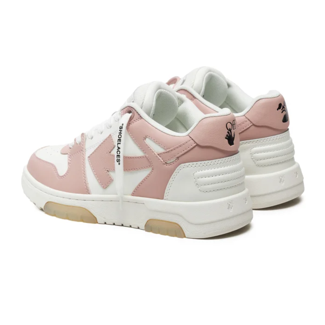 Off-White Out Of Office Womens White Pink