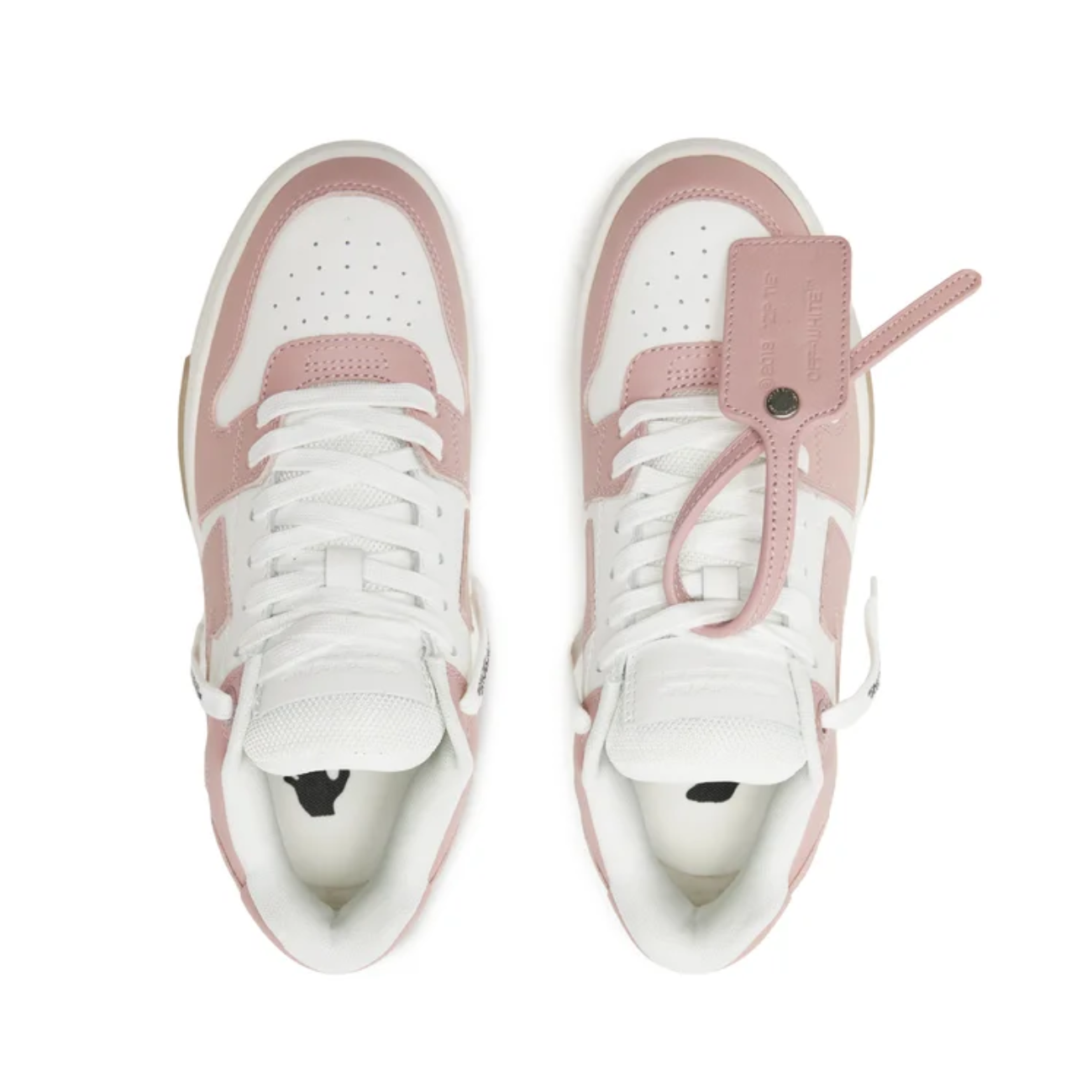 Off-White Out Of Office Womens White Pink
