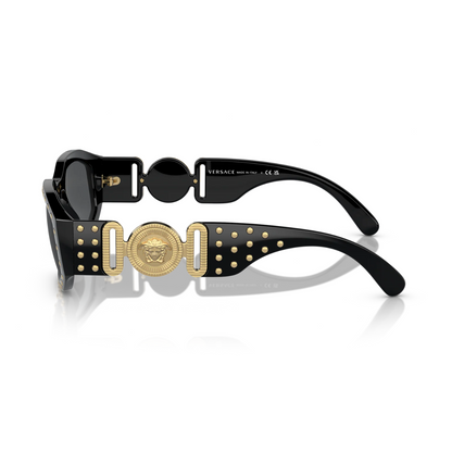 Lentes Versace VE4361 539787 53 Black/Gold