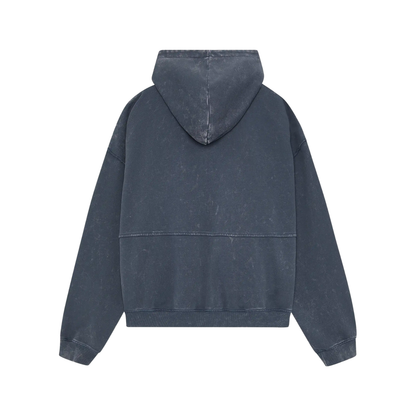 Poleron Eme Studios Min Ombre Blue Full Zip