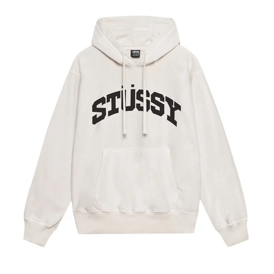 Poleron Stussy Block Sport Pig Dyed Natural - S