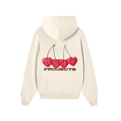 Poleron Nude Cherry Hood Marshmallow