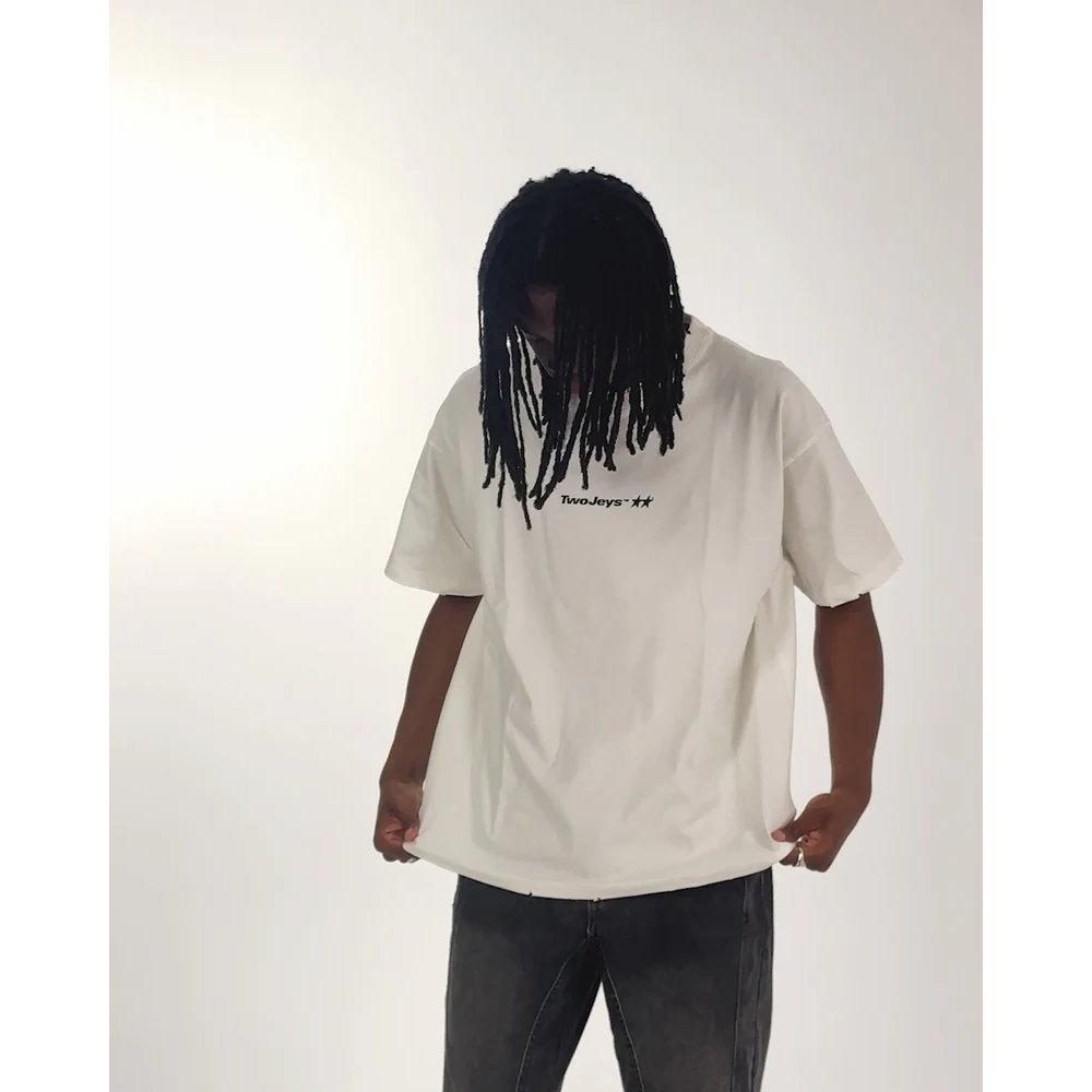 Polera TwoJeys Icon Vintage White