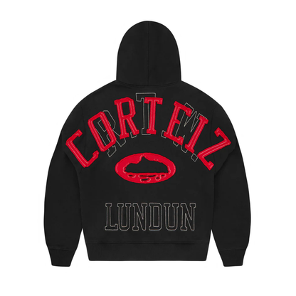Poleron Corteiz Lundun Stitch Black