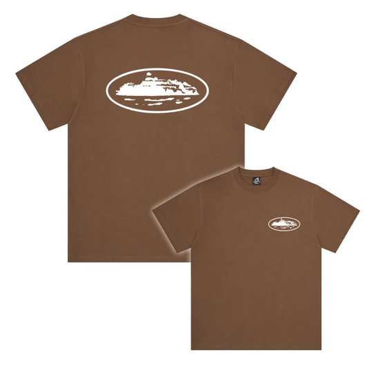 Polera Corteiz OG Island Brown