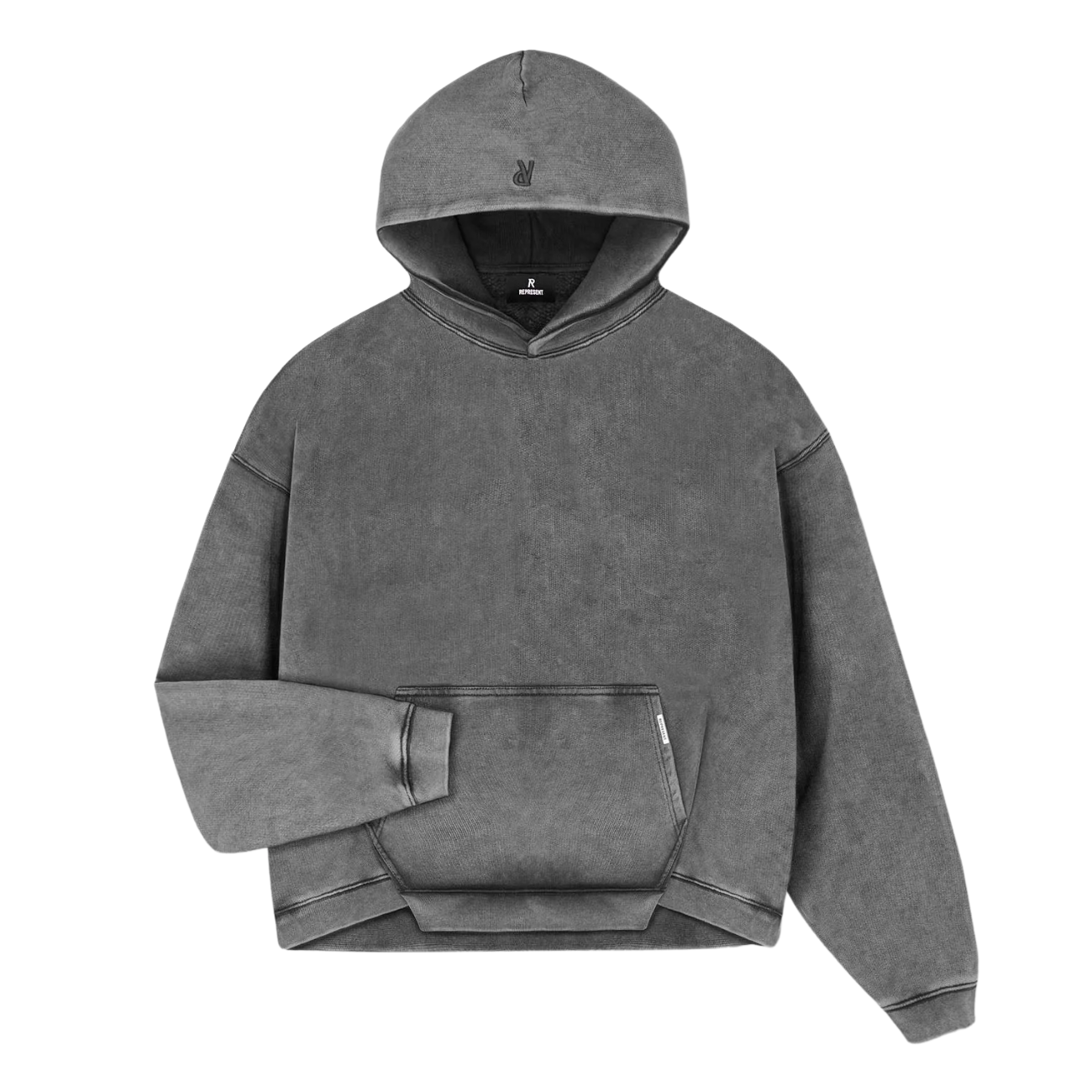 Poleron Represent Initial Boxy Vintage Grey