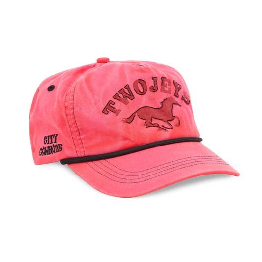 Gorro Twojeys Sunfaded Rojo