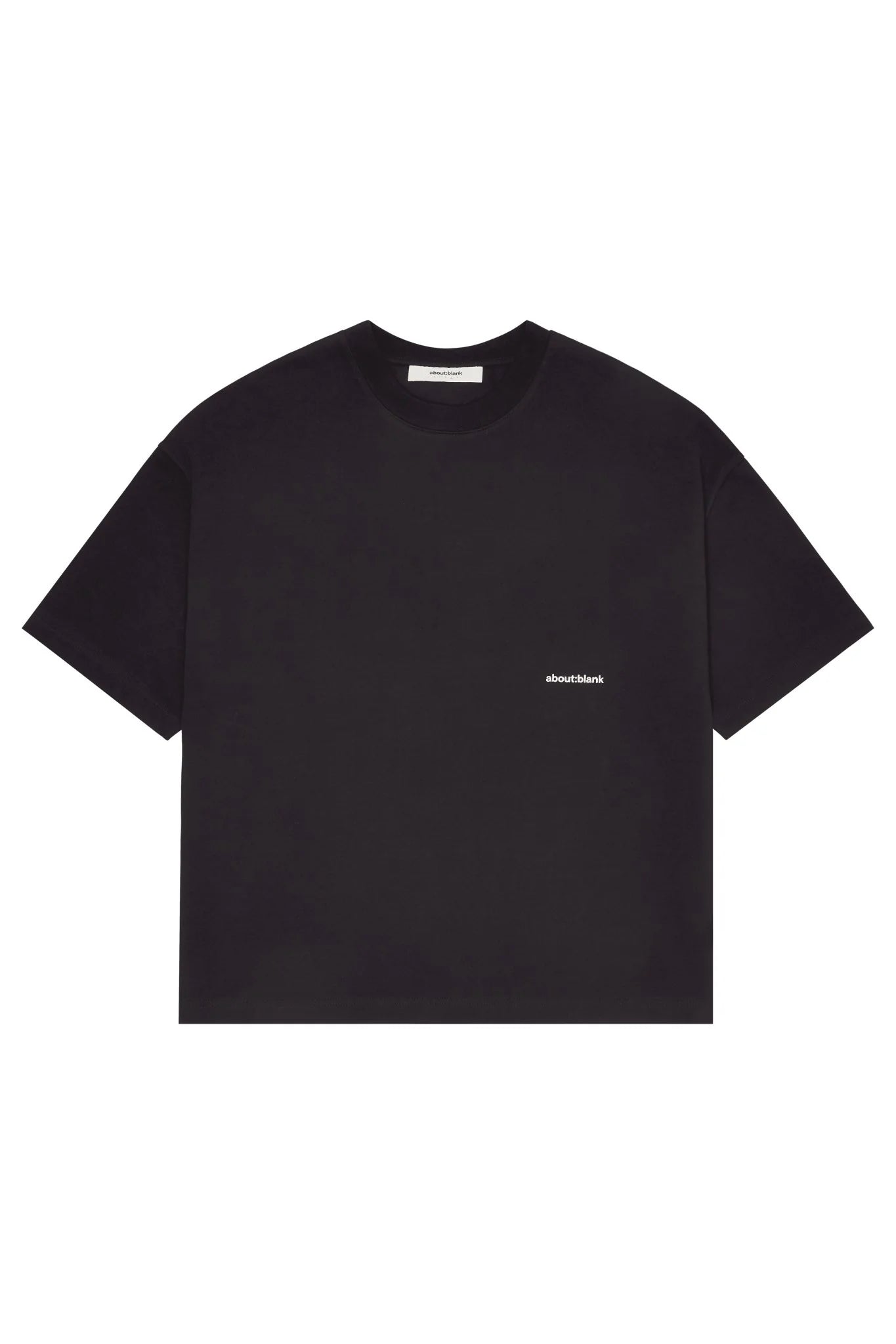 Polera about:blank arched logo t-shirt