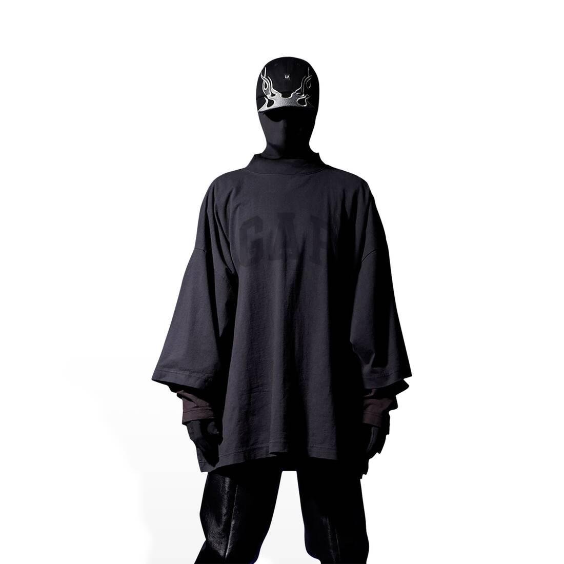 Yeezy Gap Engineered by Balenciaga Dove 3/4 Sleeve Tee Black ...