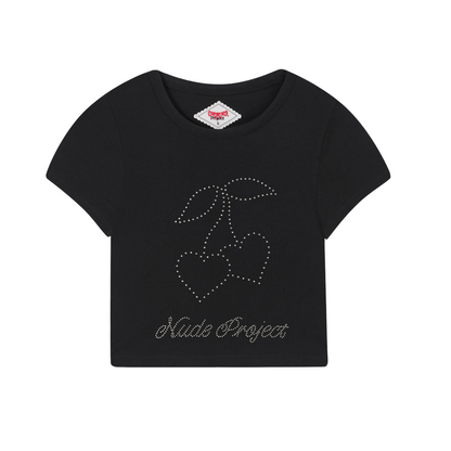 Nude Cereza Top Black - S