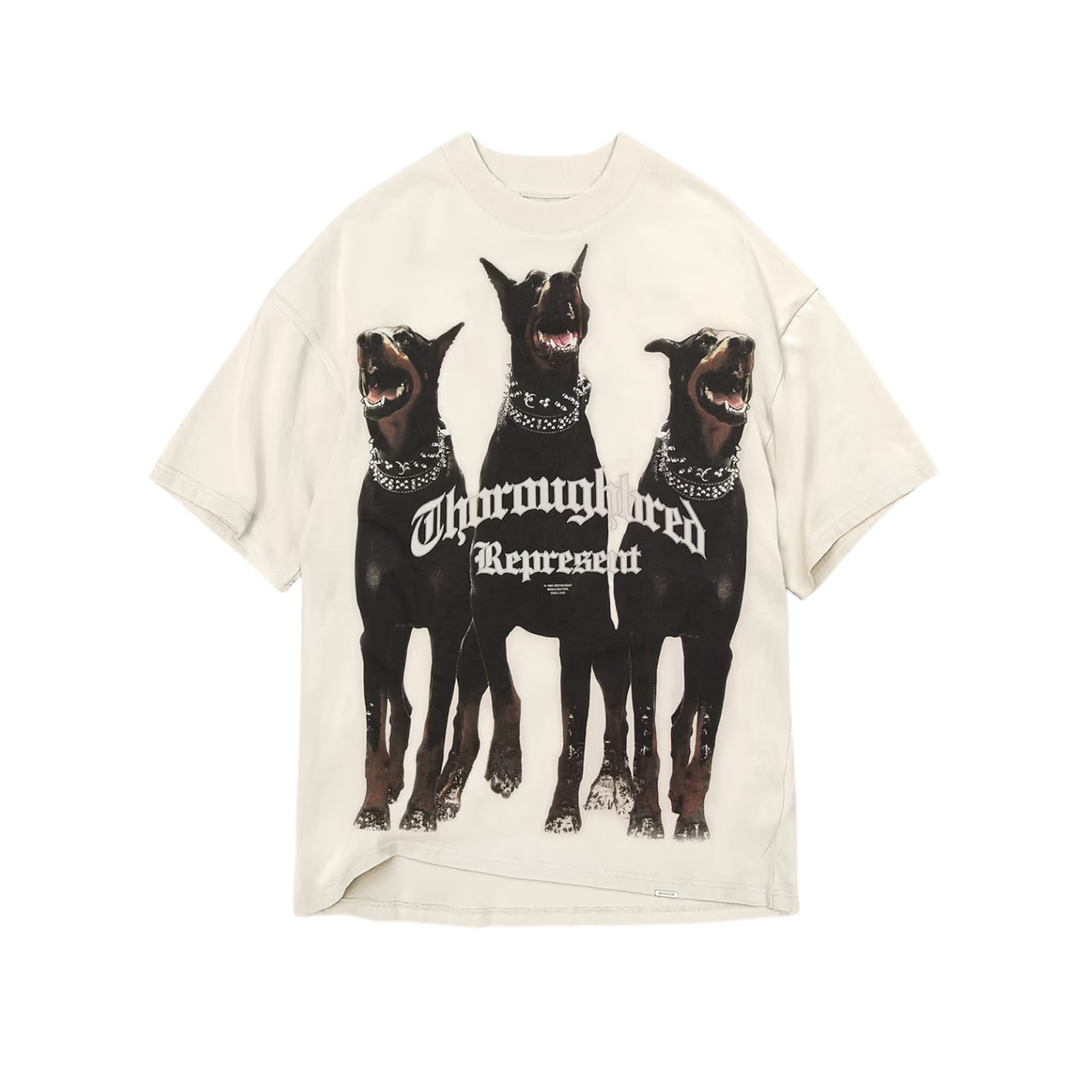 Polera Represent Thoroughbred Vintage White